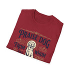Praise Dog From Whom All Blessings Flow | Golden Retriever