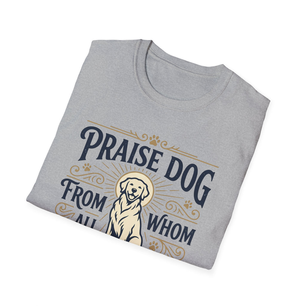 Praise Dog From Whom All Blessings Flow | Golden Retriever