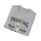 Praise Dog From Whom All Blessings Flow | Golden Retriever