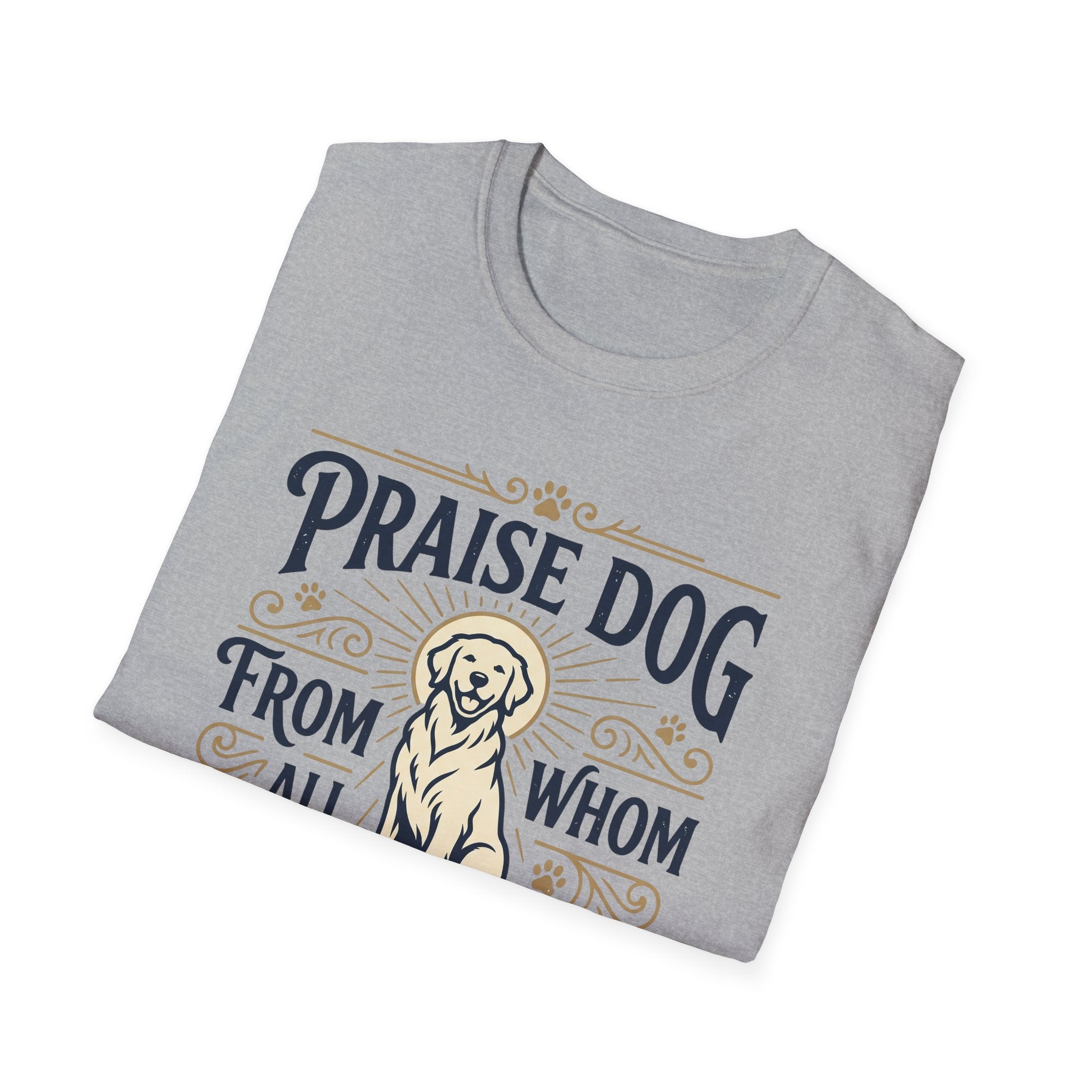 Praise Dog From Whom All Blessings Flow | Golden Retriever