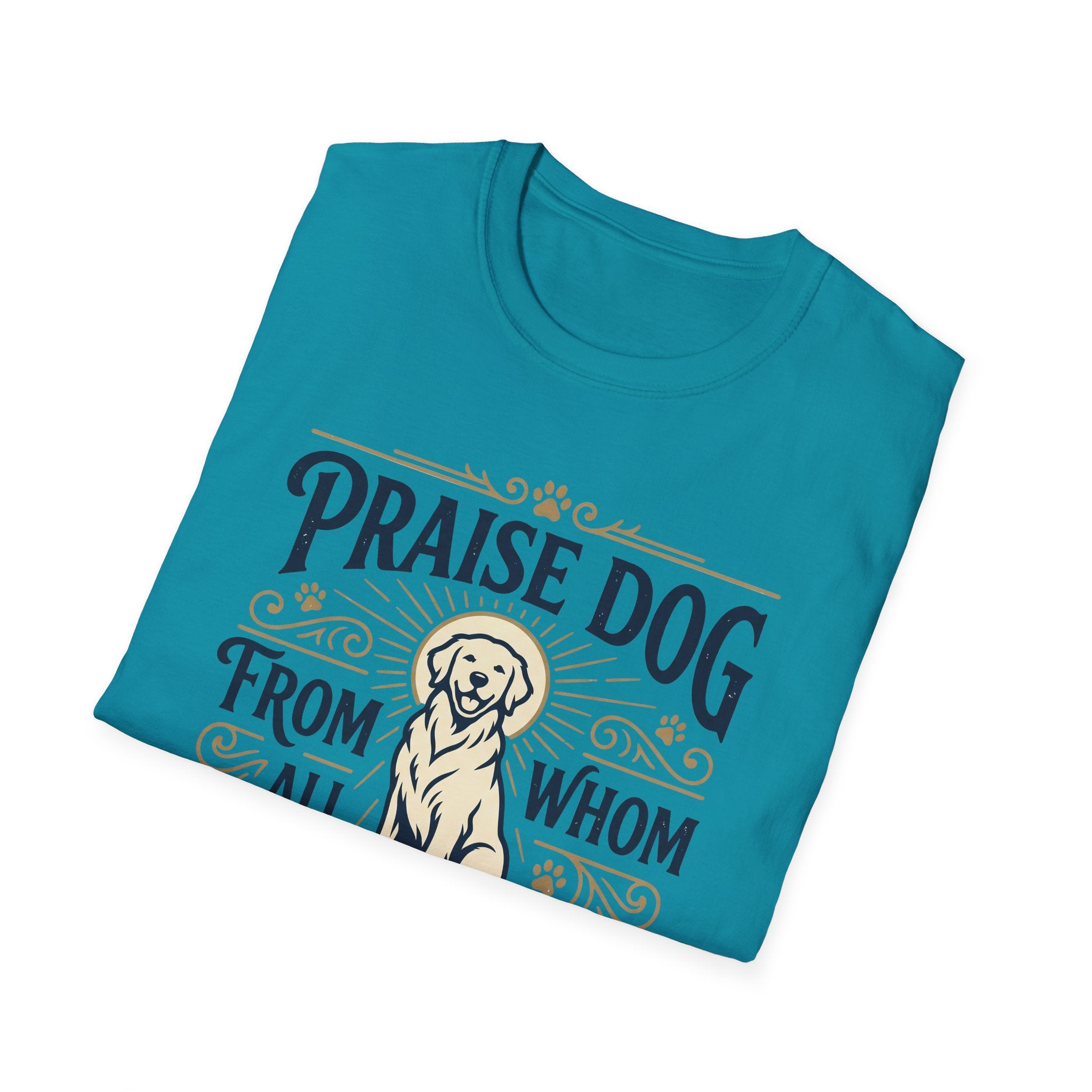 Praise Dog From Whom All Blessings Flow | Golden Retriever