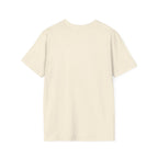 Creation of Adam T-Shirt back view flat lay in natural cream, showing a plain back with no graphic.