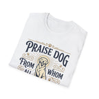 Praise Dog From Whom All Blessings Flow | Golden Retriever