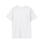 One Nation Under Dog T-Shirt in white showing the plain back view with no graphic.