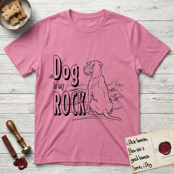 Dog is My Rock t-shirts